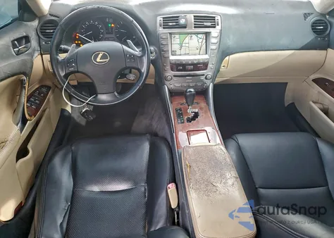 2008 Lexus Is 250 из США, поврежденный, VIN JTHCK262085027563